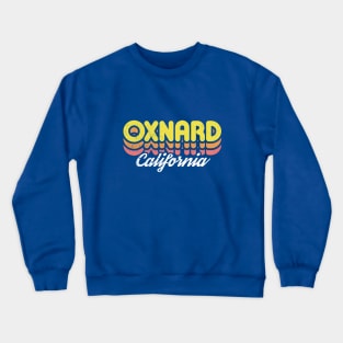 Retro Oxnard California Crewneck Sweatshirt